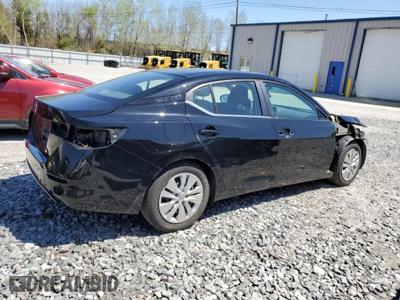 2020 Nissan Sentra S with VIN 3N1AB8BV1LY226275, listed as a Copart auction lot 54599475 with 77,307 mi miles and Salvage Title. Bid and sale history available at DreamBid. Image 3.