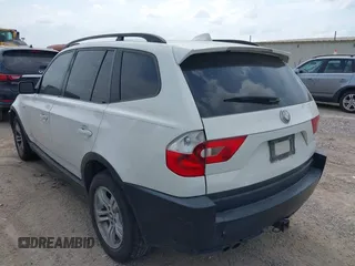 2005 BMW X3 3.0i z VIN WBXPA93485WD12527, wystawiony jako IAAI lot #42140212 z przebiegiem 345 646 mil mil oraz . Historia ofert i sprzedaży dostępna na DreamBid. Obrazek 3.