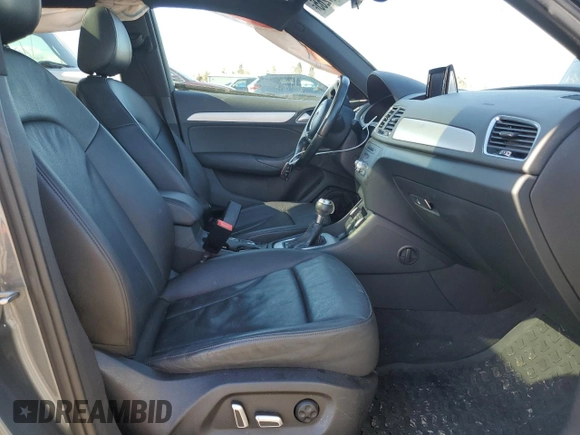 2017 Audi Q3 Premium with VIN WA1BCCFS8HR016507, listed as a Copart auction lot 43873265 with 81,920 mi miles and Salvage Title. Bid and sale history available at carsss.com. Image 7.