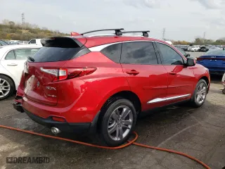 2020 Acura RDX w/Advance Pkg with VIN 5J8TC2H71LL017797, listed as a Copart auction lot 78652864 with 43,511 mi miles and Salvage Title. Bid and sale history available at carsss.com. Image 3.