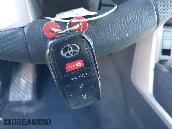 2023 Toyota Tundra Limited with VIN 5TFJA5DB6PX105721, listed as a IAAI auction lot 41397421 with 44,822 mi miles and . Bid and sale history available at DreamBid. Image 11.