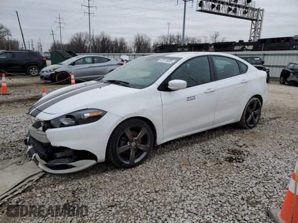 2013 Dodge Dart Rallye with VIN 1C3CDFBH2DD234229, listed as a Copart auction lot 42613005 with 114,037 mi miles and Salvage Title. Bid and sale history available at carsss.com. Image 1.