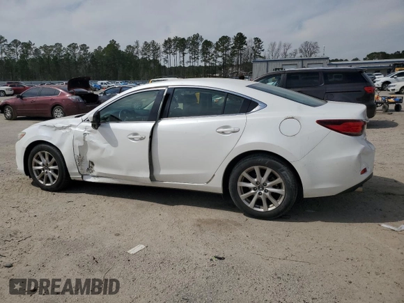 2016 Mazda 6 i Sport with VIN JM1GJ1U55G1450657, listed as a Copart auction lot 48777975 with 109,007 mi miles and Salvage Title. Bid and sale history available at DreamBid. Image 2.