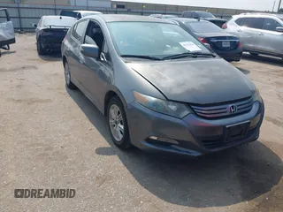 2010 Honda Insight EX with VIN JHMZE2H71AS043465, listed as a IAAI auction lot 42312556 with 151,009 mi miles and . Bid and sale history available at DreamBid. Image 1.