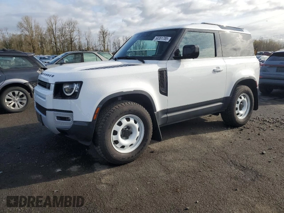 2023 Land Rover Defender S with VIN SALEJ6EX7P2227141, listed as a Copart auction lot 50351785 with 8,810 mi miles and Salvage title. Bid and sale history available at DreamBid. Image 1.