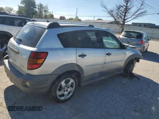2008 Pontiac Vibe with VIN 5Y2SL65848Z406453, listed as a Copart auction lot 74076514 with Not Provided miles and Salvage Title. Bid and sale history available at carsss.com. Image 3.