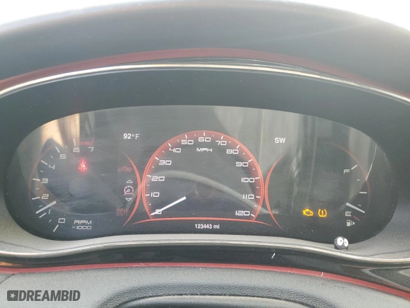2013 Dodge Dart GT with VIN 1C3CDFCB3DD340862, listed as a Copart auction lot 71541744 with 123,443 mi miles and Clean Title. Bid and sale history available at carsss.com. Image 9.