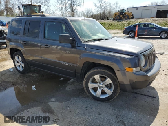 2016 Jeep Patriot Latitude with VIN 1C4NJPFA9GD793975, listed as a Copart auction lot 51990705 with 187,706 mi miles and Salvage title. Bid and sale history available at DreamBid. Image 4.
