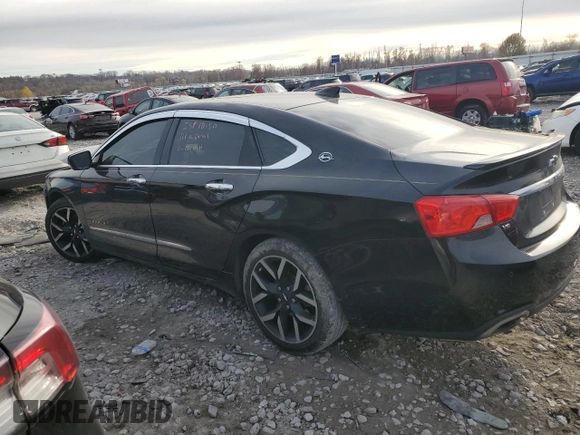 2016 Chevrolet Impala LTZ with VIN 2G1145S36G9165864, listed as a Copart auction lot 82302994 with 131,074 mi miles and Salvage Title. Bid and sale history available at carsss.com. Image 2.
