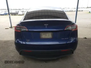 2021 Tesla Model Y Long Range with VIN 5YJYGDEE0MF096777, listed as a Copart auction lot 49005925 with 94,455 mi miles and Salvage Title. Bid and sale history available at DreamBid. Image 6.