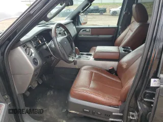2012 Ford Expedition EL King Ranch with VIN 1FMJK1J52CEF64587, listed as a Copart auction lot 54187975 with 117,374 mi miles and Clean Title. Bid and sale history available at carsss.com. Image 7.