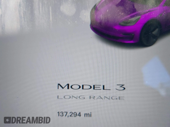 2018 Tesla Model 3 Long Range Battery with VIN 5YJ3E1EA1JF014630, listed as a IAAI auction lot 41877296 with 137,294 mi miles and . Bid and sale history available at DreamBid. Image 15.