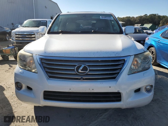 2011 Lexus LX 570 with VIN JTJHY7AX4B4060243, listed as a Copart auction lot 88865445 with 226,442 mi miles and Clean title. Bid and sale history available at DreamBid. Image 5.