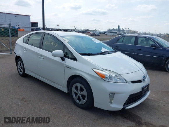 2013 Toyota Prius One with VIN JTDKN3DU3D5642908, listed as a IAAI auction lot 42079977 with 151,986 mi miles and . Bid and sale history available at carsss.com. Image 1.