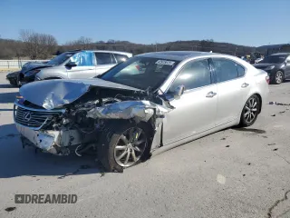 2009 Lexus LS 460 with VIN JTHCL46F795003872, listed as a Copart auction lot 42978025 with 185,510 mi miles and Salvage Title. Bid and sale history available at DreamBid. Image 1.