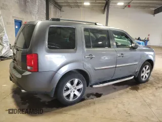 2013 Honda Pilot Touring z VIN 5FNYF3H91DB034638, wystawiony jako Copart lot #59858755 z przebiegiem 115 445 mil mil oraz Szkoda całkowita • Salvage title. Historia ofert i sprzedaży dostępna na DreamBid. Obrazek 3.