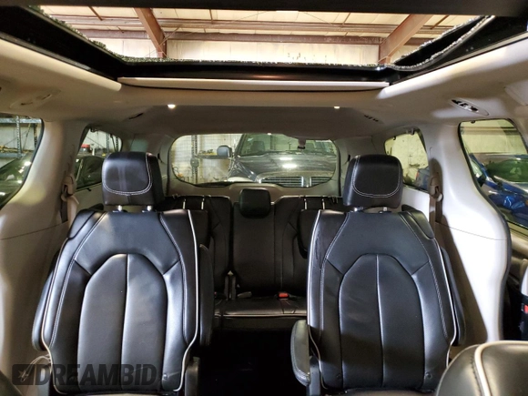 2023 Chrysler Pacifica Limited with VIN 2C4RC1GG0PR529598, listed as a Copart auction lot 55287345 with 65,714 mi miles and Salvage title. Bid and sale history available at DreamBid. Image 10.
