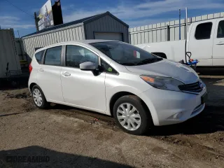 2015 Nissan Versa Note S Plus with VIN 3N1CE2CP9FL381784, listed as a Copart auction lot 43768865 with 98,334 mi miles and Salvage Title. Bid and sale history available at carsss.com. Image 4.