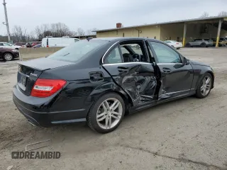 2013 Mercedes-Benz C 300 Sport with VIN WDDGF8AB0DR283941, listed as a Copart auction lot 52590685 with 55,016 mi miles and Salvage Title. Bid and sale history available at DreamBid. Image 3.