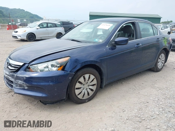 2011 Honda Accord LX with VIN 1HGCP2F37BA014384, listed as a IAAI auction lot 42423636 with 318,867 mi miles and . Bid and sale history available at DreamBid. Image 2.