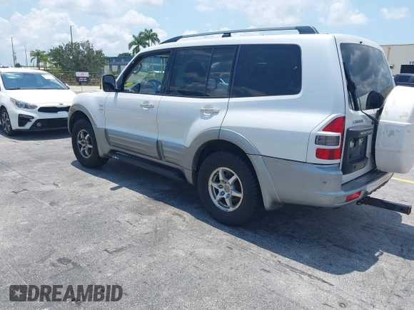 2002 Mitsubishi Montero Limited z VIN JA4MW51R82J060397, wystawiony jako IAAI lot #42343483 z przebiegiem 148 058 mil mil oraz . Historia ofert i sprzedaży dostępna na DreamBid. Obrazek 3.