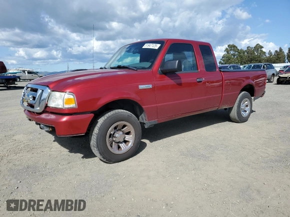 2009 Ford Ranger XLT with VIN 1FTYR44E09PA45367, listed as a Copart auction lot 51947125 with 97,638 mi miles and Salvage Title. Bid and sale history available at carsss.com. Image 1.