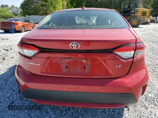 2020 Toyota Corolla LE with VIN JTDEPRAE2LJ086541, listed as a Copart auction lot 52226065 with 101,318 mi miles and Salvage Title. Bid and sale history available at carsss.com. Image 6.