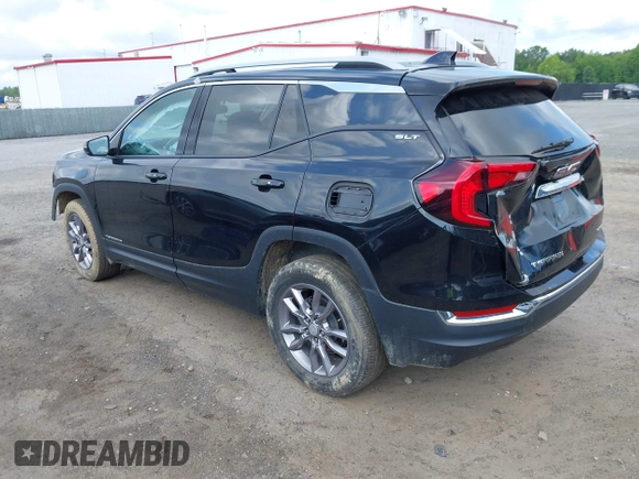 2023 GMC Terrain SLT with VIN 3GKALVEG7PL113671, listed as a IAAI auction lot 42740148 with 33,185 mi miles and . Bid and sale history available at DreamBid. Image 3.