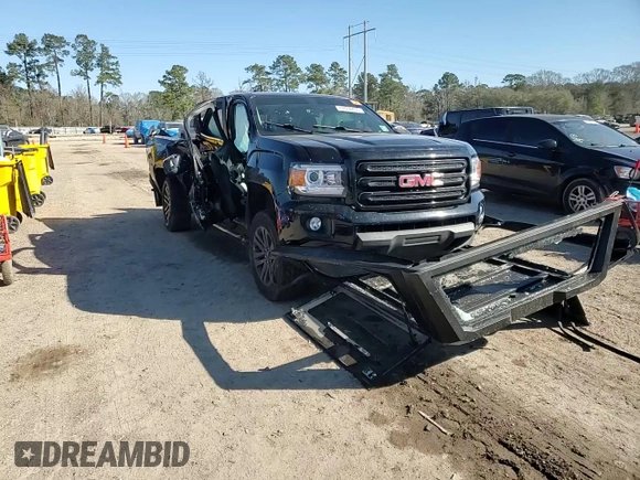 2020 GMC Canyon 4WD SLE with VIN 1GTG6CEN8L1237675, listed as a Copart auction lot 47034455 with 79,581 mi miles and Salvage Title. Bid and sale history available at carsss.com. Image 10.