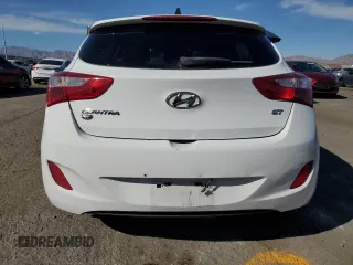 2013 Hyundai Elantra GT w/Blue Int with VIN KMHD35LE8DU052810, listed as a Copart auction lot 72935104 with 101,211 mi miles and Salvage Title. Bid and sale history available at carsss.com. Image 6.