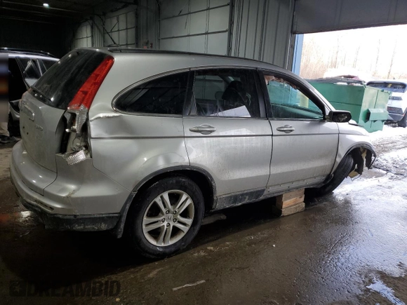 2011 Honda CR-V EX-L with VIN JHLRE4H70BC034767, listed as a Copart auction lot 43048635 with 187,649 mi miles and Salvage Title. Bid and sale history available at carsss.com. Image 3.