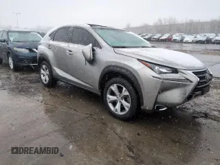 2017 Lexus NX with VIN JTJYARBZ9H2063451, listed as a Copart auction lot 51952675 with 55,627 mi miles and Salvage Title. Bid and sale history available at carsss.com. Image 14.