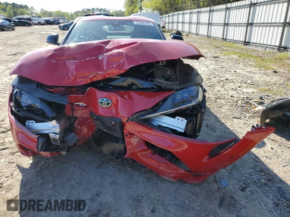 2024 Toyota Supra 3.0 with VIN WZ1DB0G02RW068233, listed as a Copart auction lot 52388195 with 3,881 mi miles and Salvage title. Bid and sale history available at DreamBid. Image 5.