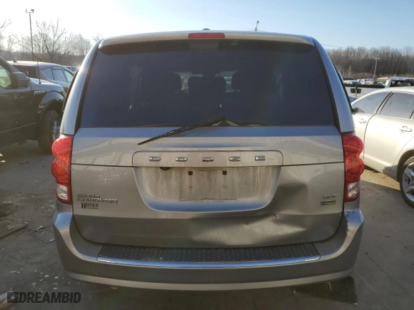 2018 Dodge Grand Caravan GT with VIN 2C4RDGEG0JR325703, listed as a Copart auction lot 48527695 with 115,439 mi miles and Salvage Title. Bid and sale history available at carsss.com. Image 6.