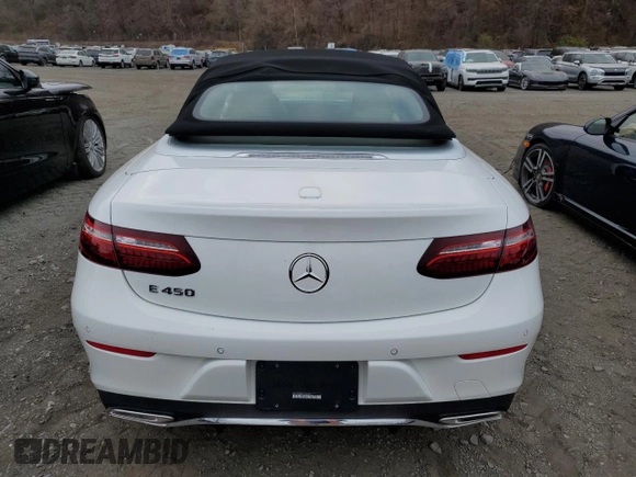 2023 Mercedes-Benz E-Class E 450 with VIN W1K1K5JB8PF202934, listed as a Copart auction lot 81888944 with 0 mi miles and Non Repairable. Bid and sale history available at carsss.com. Image 6.