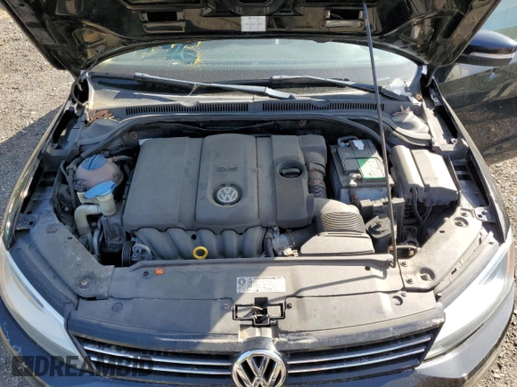 2011 Volkswagen Jetta Sedan SE w/Convenience & Sunroof PZEV with VIN 3VWDZ7AJ2BM339007, listed as a Copart auction lot 53679025 with 0 mi miles and Salvage Title. Bid and sale history available at carsss.com. Image 11.