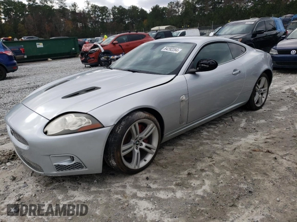2007 Jaguar XK with VIN SAJWA43C279B11650, listed as a Copart auction lot 84292284 with 0 mi miles and Clean Title. Bid and sale history available at carsss.com. Image 1.