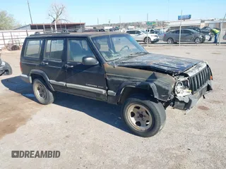 2001 Jeep Cherokee Sport with VIN 1J4FT48SX1L581192, listed as a IAAI auction lot 41828841 with 315,822 mi miles. Bid and sale history available at carsss.com. Image 1.
