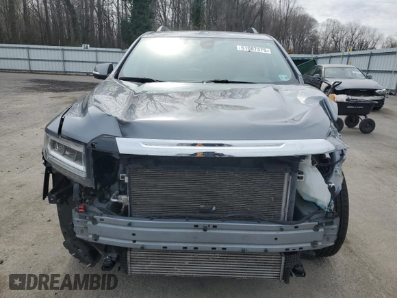 2021 GMC Acadia SLT with VIN 1GKKNML4XMZ126713, listed as a Copart auction lot 51087375 with 53,266 mi miles and Salvage Title. Bid and sale history available at DreamBid. Image 5.