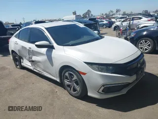 2019 Honda Civic Sedan LX with VIN 2HGFC2F6XKH600677, listed as a IAAI auction lot 41871399 with 131,748 mi miles. Bid and sale history available at carsss.com. Image 1.