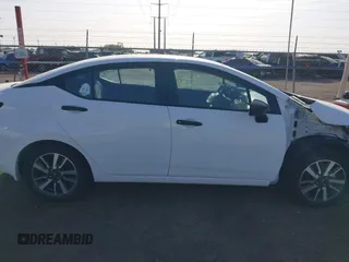 2024 Nissan Versa S with VIN 3N1CN8DV9RL841370, listed as a IAAI auction lot 41828544 with 13,963 mi miles. Bid and sale history available at carsss.com. Image 14.