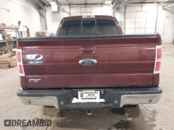 2009 Ford F-150 XL with VIN 1FTPW14V19FA15416, listed as a IAAI auction lot 41203618 with 135,758 mi miles. Bid and sale history available at carsss.com. Image 16.