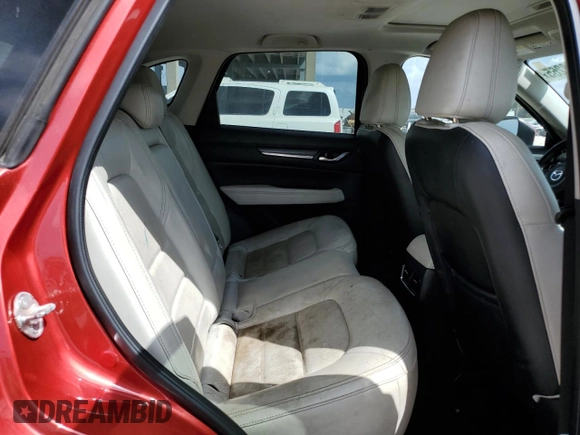 2018 Mazda CX-5 Grand Touring with VIN JM3KFADM7J0399895, listed as a Copart auction lot 47598265 with 0 mi miles and Salvage Title. Bid and sale history available at carsss.com. Image 11.