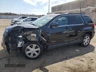 2017 GMC Terrain SLE with VIN 2GKFLTEK4H6213201, listed as a Copart auction lot 51160885 with 77,368 mi miles and Salvage Title. Bid and sale history available at carsss.com. Image 1.