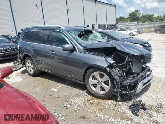 2018 Mercedes-Benz GLS 450 z VIN 4JGDF6EE1JB095130, wystawiony jako Copart lot #61386595 z przebiegiem 49 328 mil mil oraz Nie do naprawy • Non repairable. Historia ofert i sprzedaży dostępna na DreamBid. Obrazek 4.