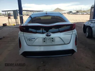2021 Toyota Prius LE with VIN JTDKAMFP1M3186315, listed as a Copart auction lot 61125795 with 283,715 mi miles and Salvage title. Bid and sale history available at DreamBid. Image 6.
