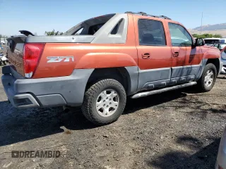 2003 Chevrolet Avalanche with VIN 3GNEK13T83G201485, listed as a Copart auction lot 61097094 with 120,113 mi miles and Salvage Title. Bid and sale history available at carsss.com. Image 3.