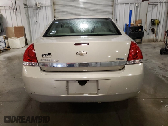 2011 Chevrolet Impala LT Fleet with VIN 2G1WG5EK1B1303415, listed as a Copart auction lot 58963575 with 175,301 mi miles and Salvage title. Bid and sale history available at DreamBid. Image 6.