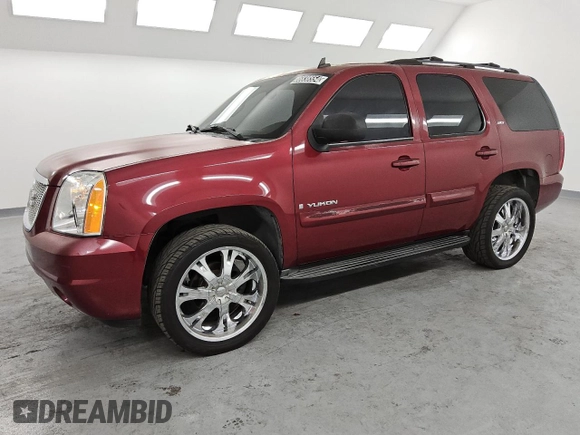 2007 GMC Yukon SLT z VIN 1GKFC13017J105965, wystawiony jako Copart lot #52262355 z przebiegiem 203 048 mil mil oraz Czysty tytuł • Clean title. Historia ofert i sprzedaży dostępna na DreamBid. Obrazek 1.