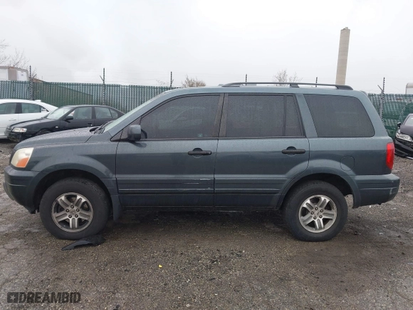 2004 Honda Pilot EX with VIN 5FNYF18614B009345, listed as a IAAI auction lot 41860445 with 1 mi miles. Bid and sale history available at carsss.com. Image 13.
